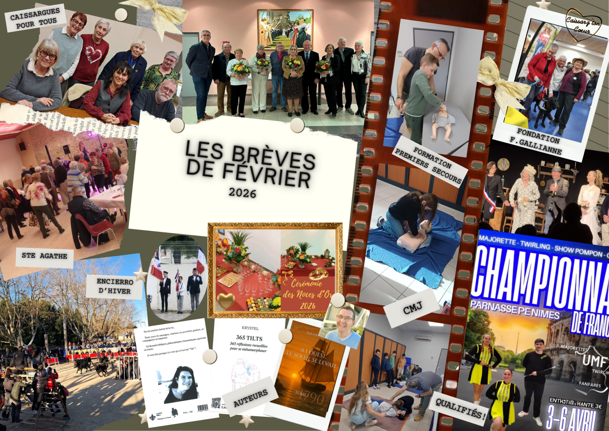 Aesthetic Photo Collage Vision Board Poster