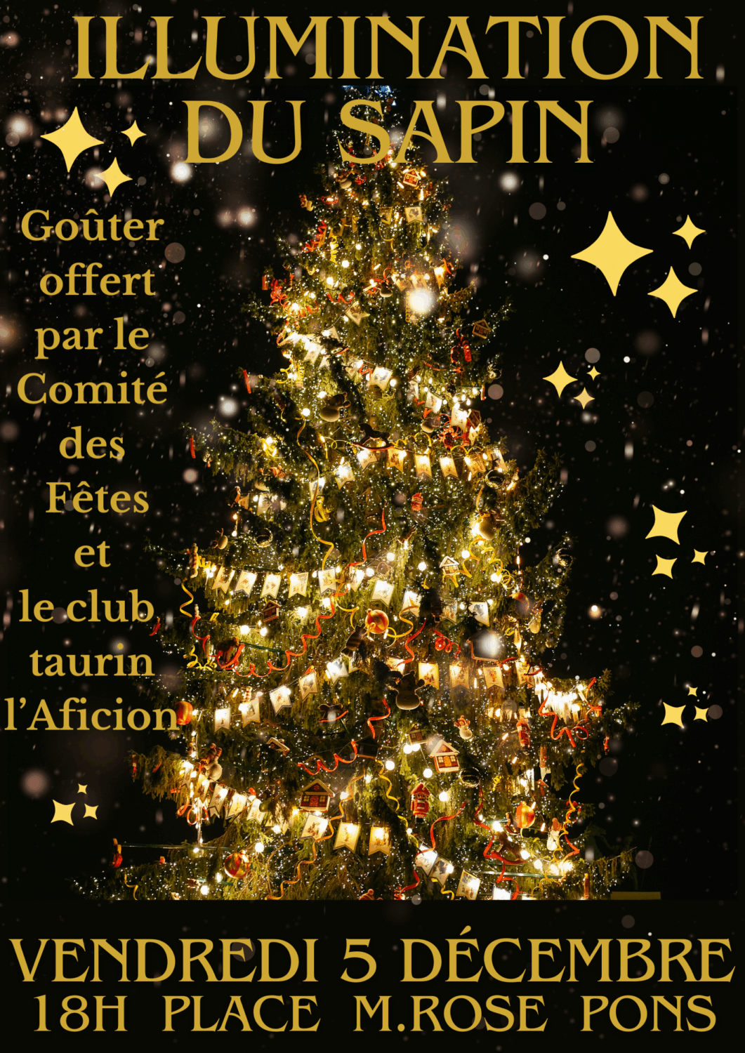 Illumination Du Sapin