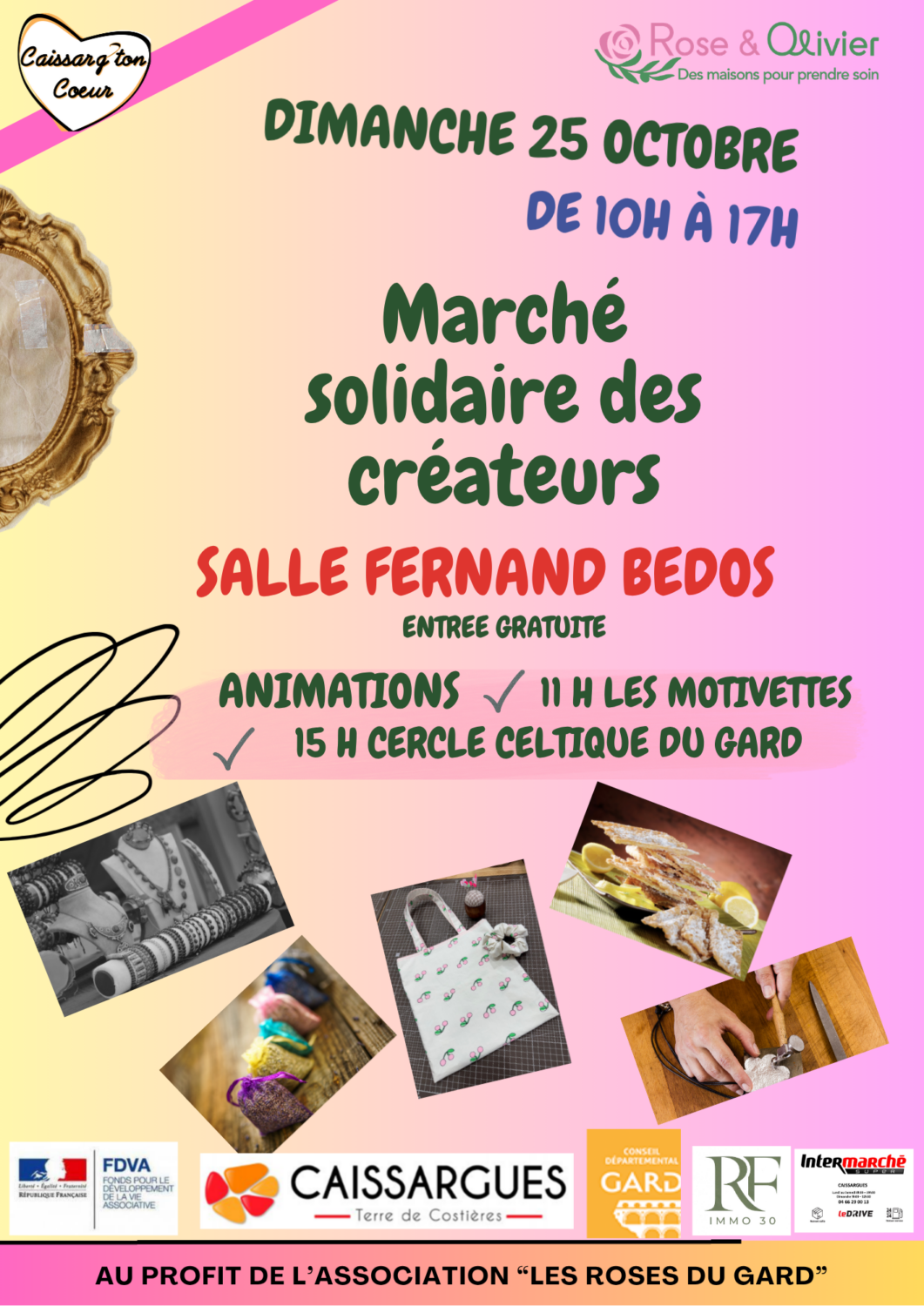 Marché Solidaire Caissarg'toncoeur 2026