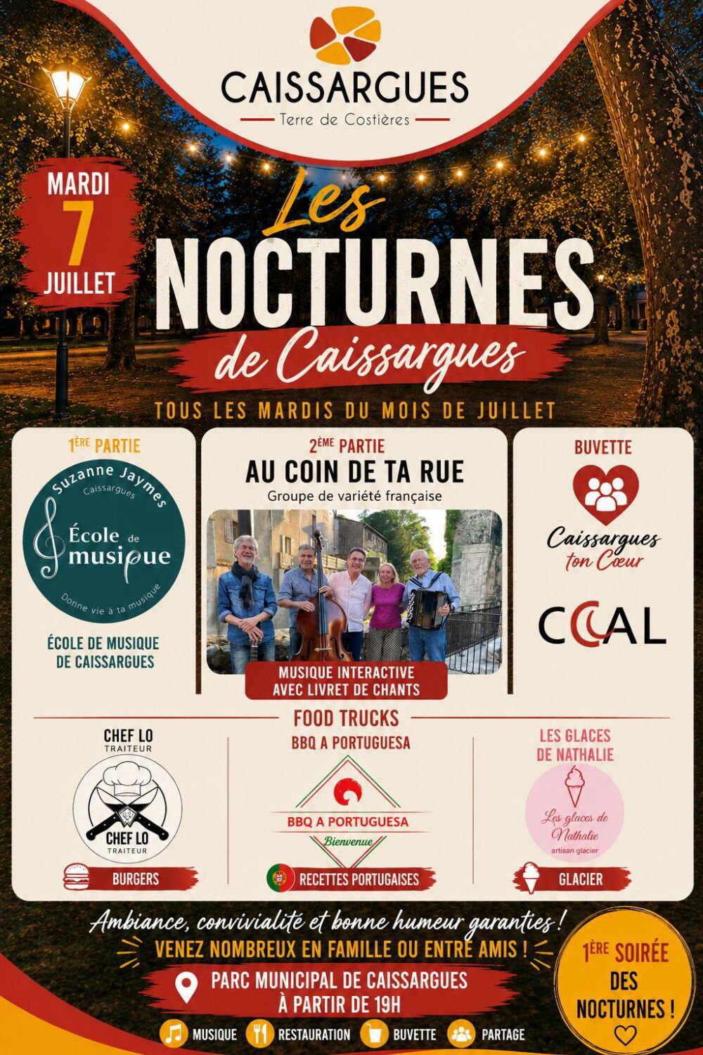 Nocturnes Mardi 7 Juillet 2026