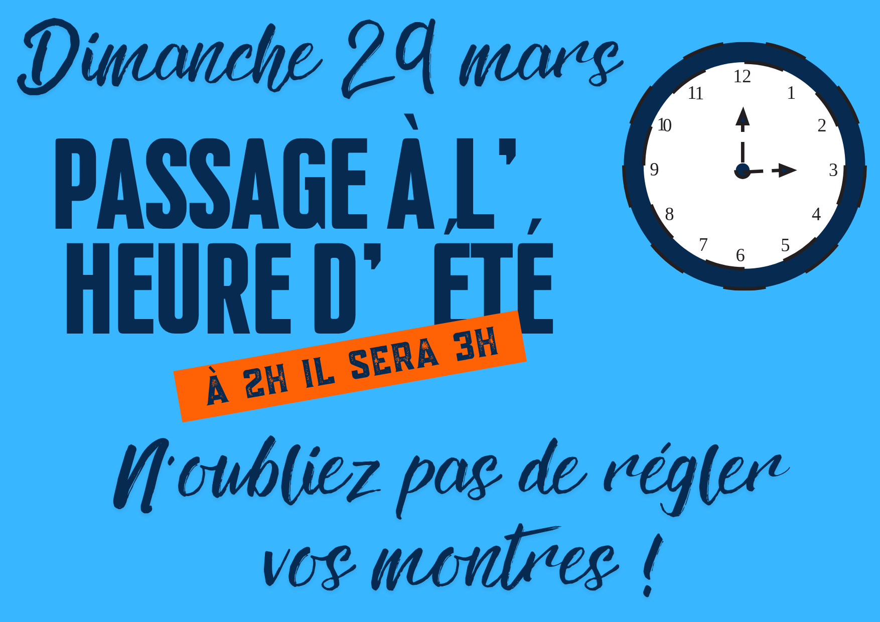 Passage à L’heure D’été